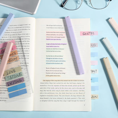 720-Piece Book Annotation Kit