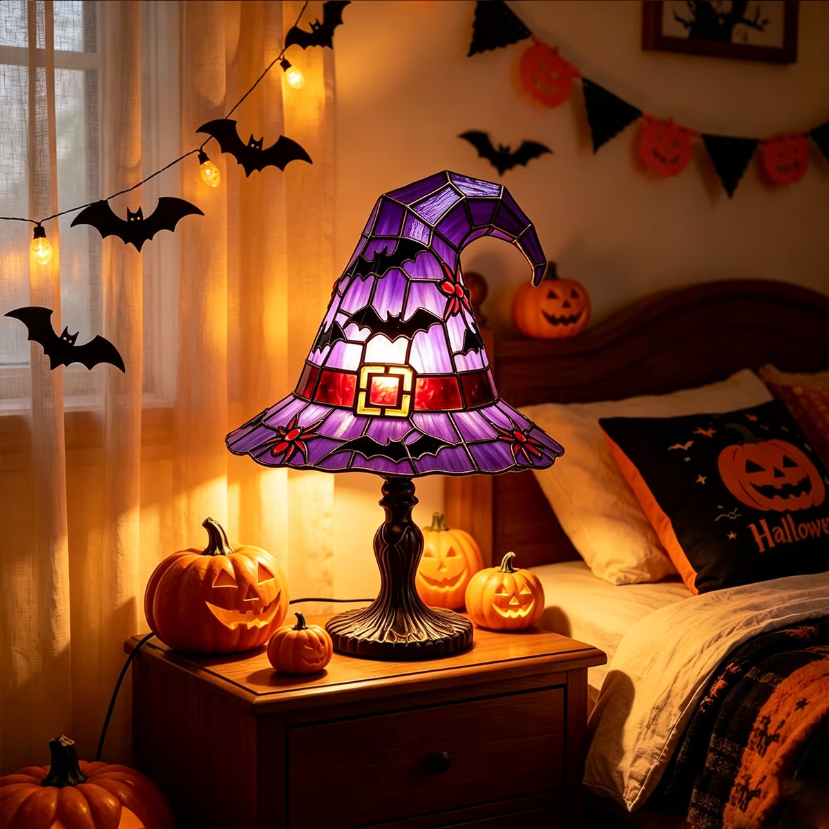 Retro Witch Hat USB Lamp