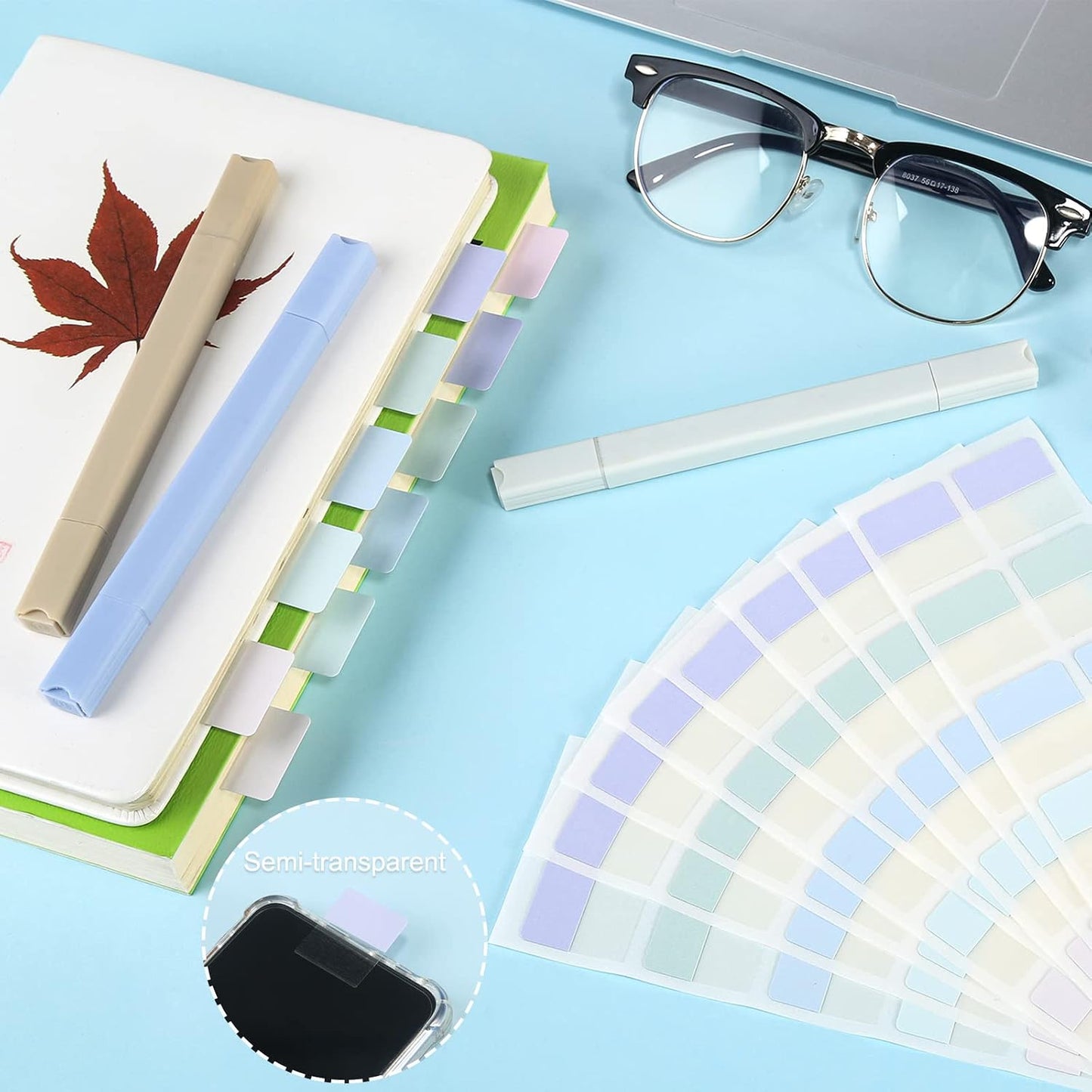 720-Piece Book Annotation Kit