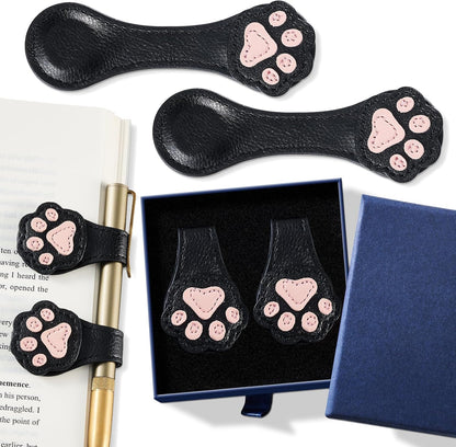 Paw Magnetic Bookmark & Pen Holder Set