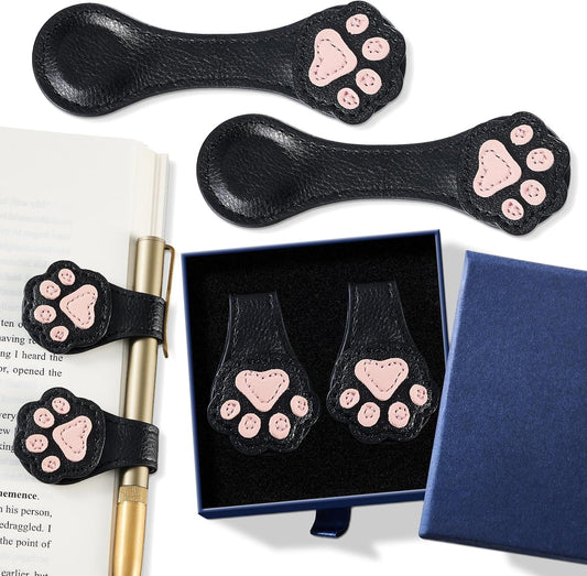 Paw Magnetic Bookmark & Pen Holder Set