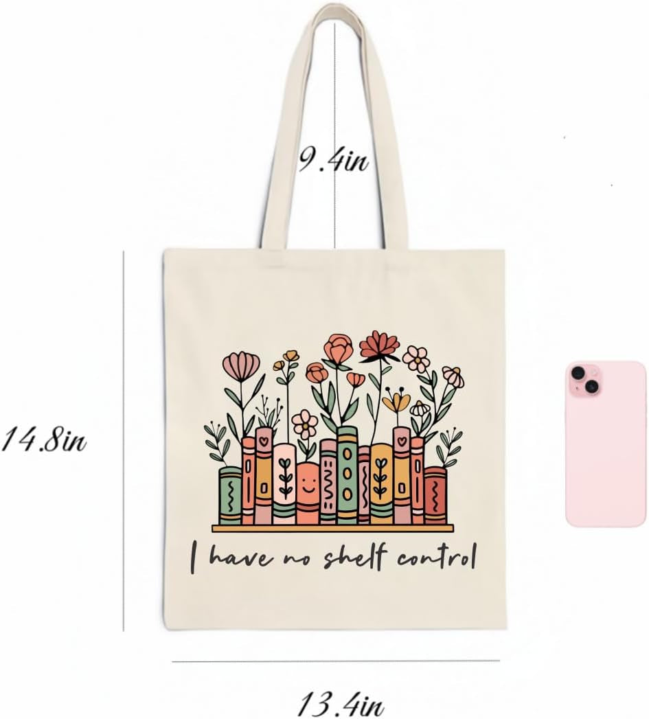 Funny Book Lover Tote Bag