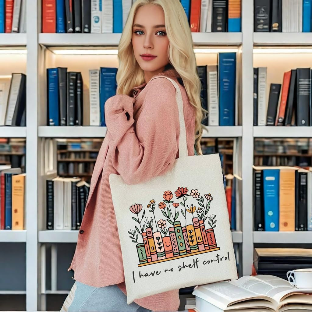 Funny Book Lover Tote Bag