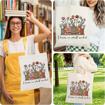 Funny Book Lover Tote Bag