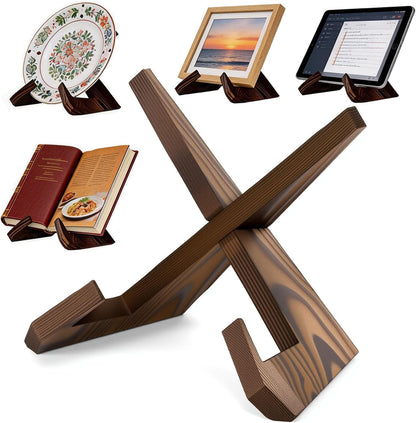 Wooden Reading & Book Display Stand